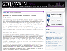 Tablet Screenshot of getjazzical.com